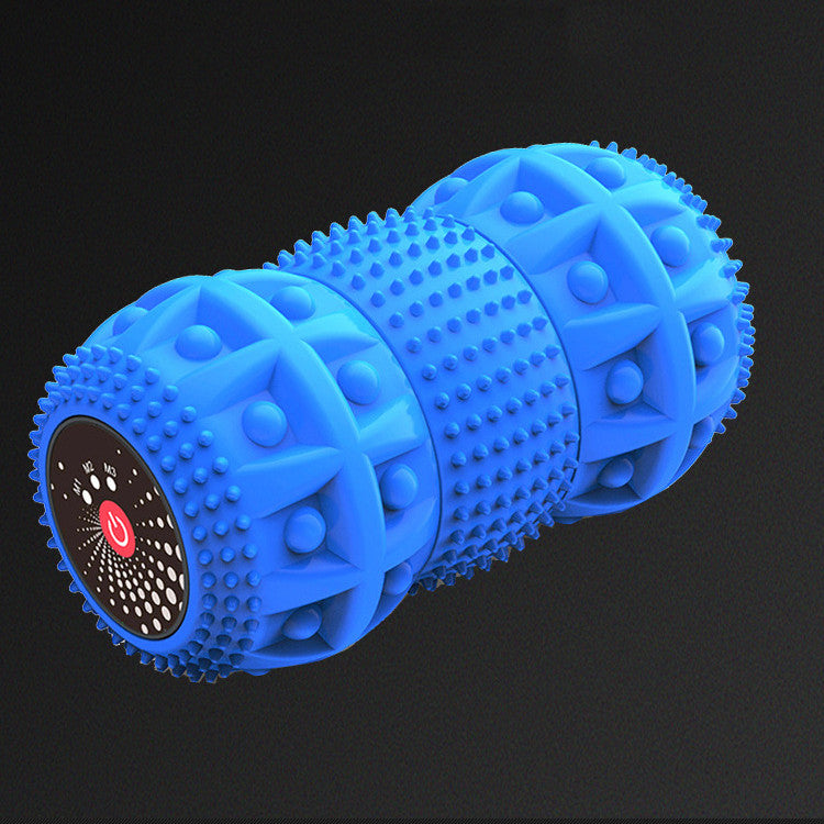 Electric Deep Tissue Foam Roller" Vibrating Sports Recovery Peaunt Massage Ball