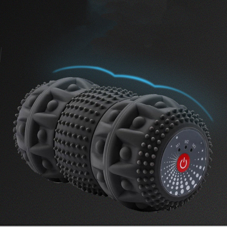Electric Deep Tissue Foam Roller" Vibrating Sports Recovery Peaunt Massage Ball