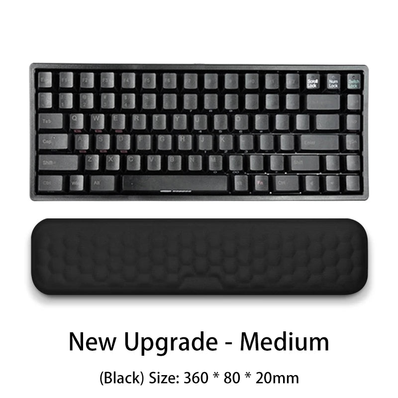 Keyboard Pad Mousepad Ergonomic Keyboard Mouse Wrist Rest Office Typing Protection Relax Wrist Memory Mouse Pad Computer Laptops