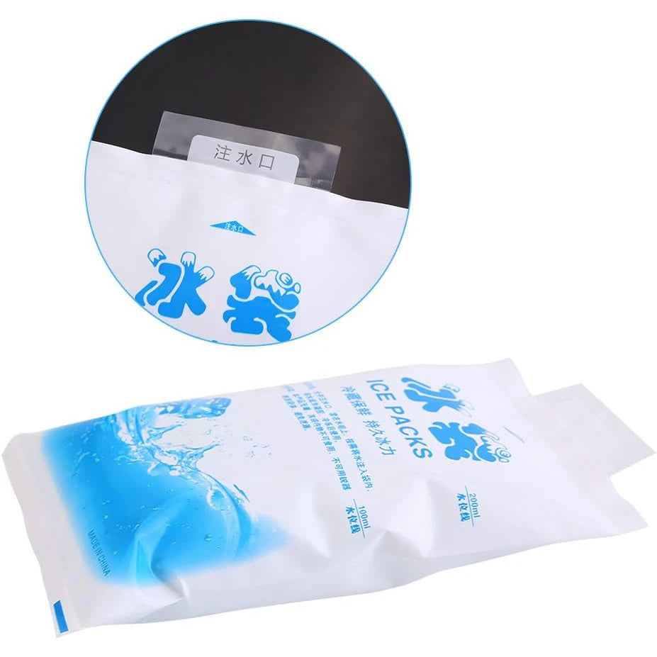 10pcs Gel Ice Packs Reusable Cold Compress Packs for Injuries, Pain Relief,Safe Eco-Friendly Hot and Cold Gel Packs