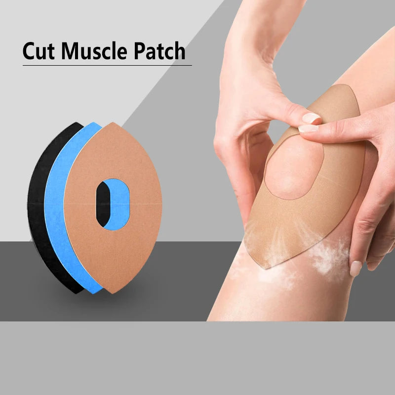 10pcs Kinesiology Tape for Knees,Kinesiology Tape for Knee,Elastic Athletic Tape for Knee Support,Breathable & Latex Free Tape