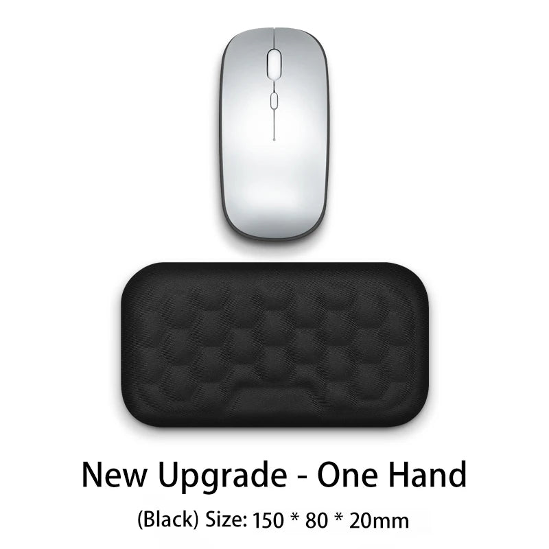 Keyboard Pad Mousepad Ergonomic Keyboard Mouse Wrist Rest Office Typing Protection Relax Wrist Memory Mouse Pad Computer Laptops