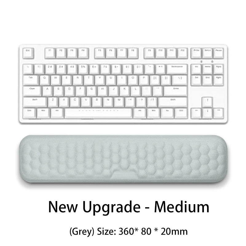 Keyboard Pad Mousepad Ergonomic Keyboard Mouse Wrist Rest Office Typing Protection Relax Wrist Memory Mouse Pad Computer Laptops